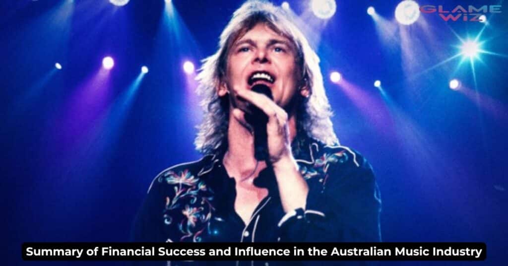 Summary of Financial Success and Influence in the Australian Music Industry